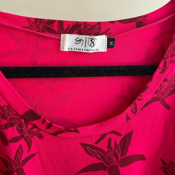 SOLD FIGHTING EEL AVA SKY SIG ZANE TOP - Picture 4 of 5